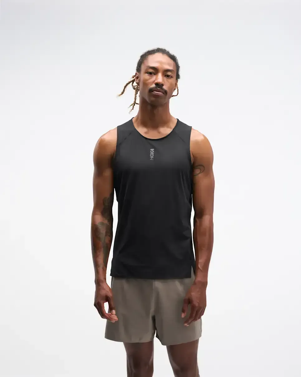 HOKA EveryRun Tank Black