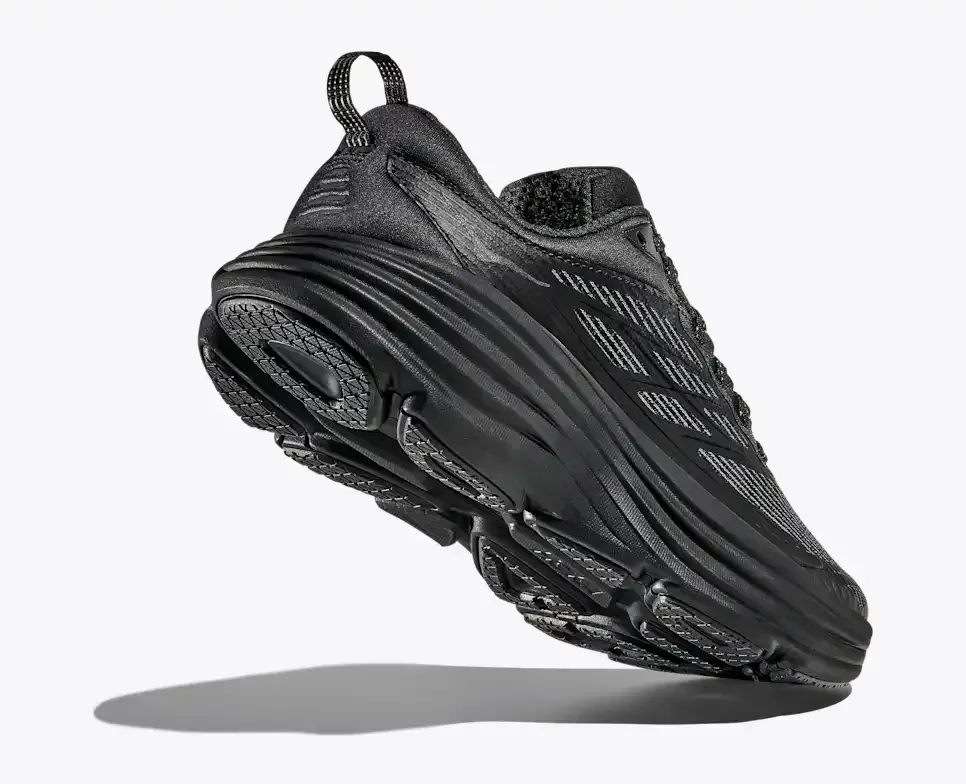 HOKA Stealth/Tech Bondi 8 Caged Black